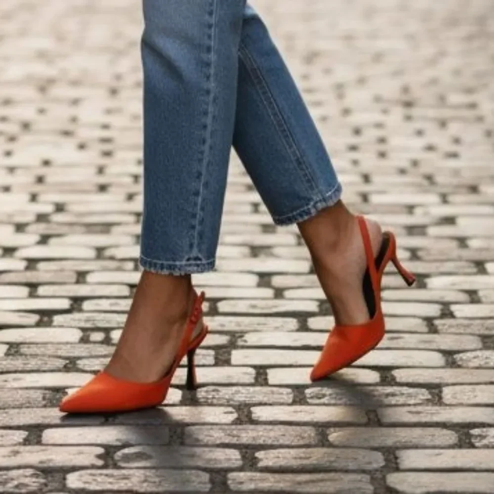 Asos Design orange Shoes Size 7